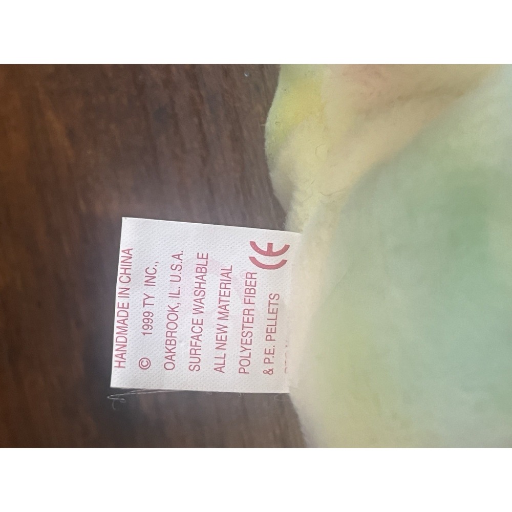 Ty Beanie Babies Bunny Rabbit Set Of 4-Hippie, Nibble, Hippity, Ears- New W Tags - Picture 11 of 12